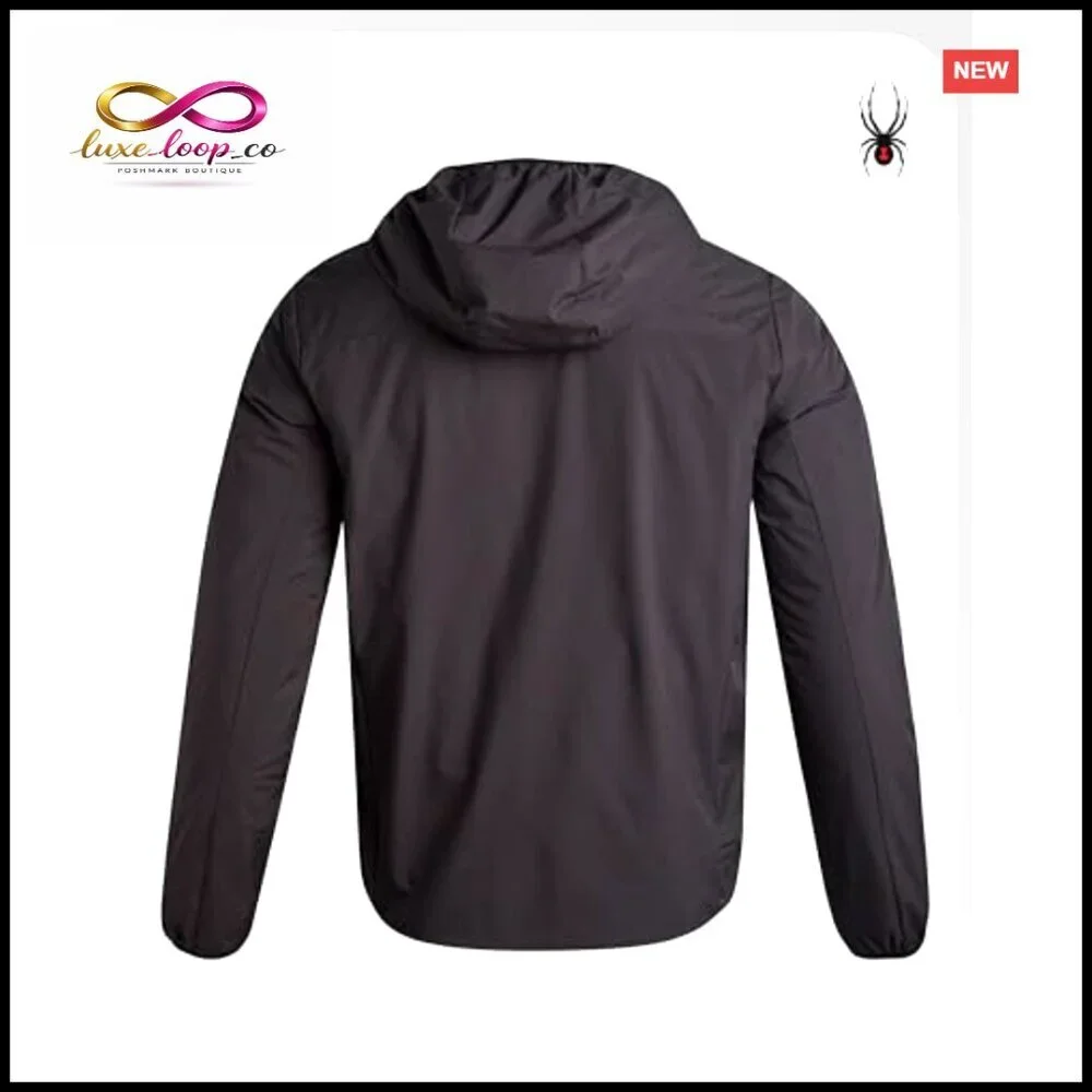 Lightweight Insulated Windbreaker Jacket Hooded Active Performance‎
